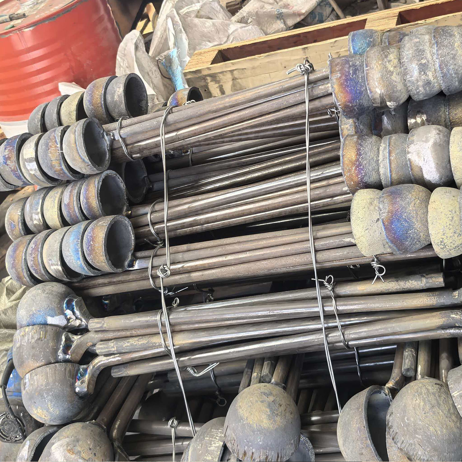 Contamination-Free Titanium Sampling Ladle for Pr-Nd Alloy & Rare Earth Smelting