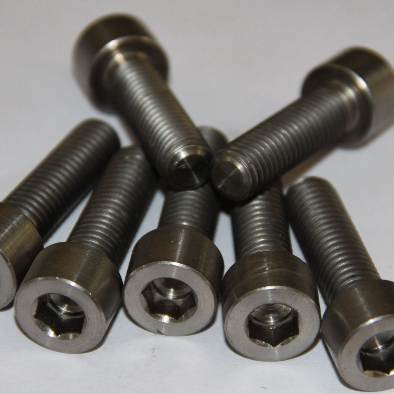 Gr5 Titanium Socket Head Cap Screws | Precision Metric Bolts for MTB & Road Bike Stems