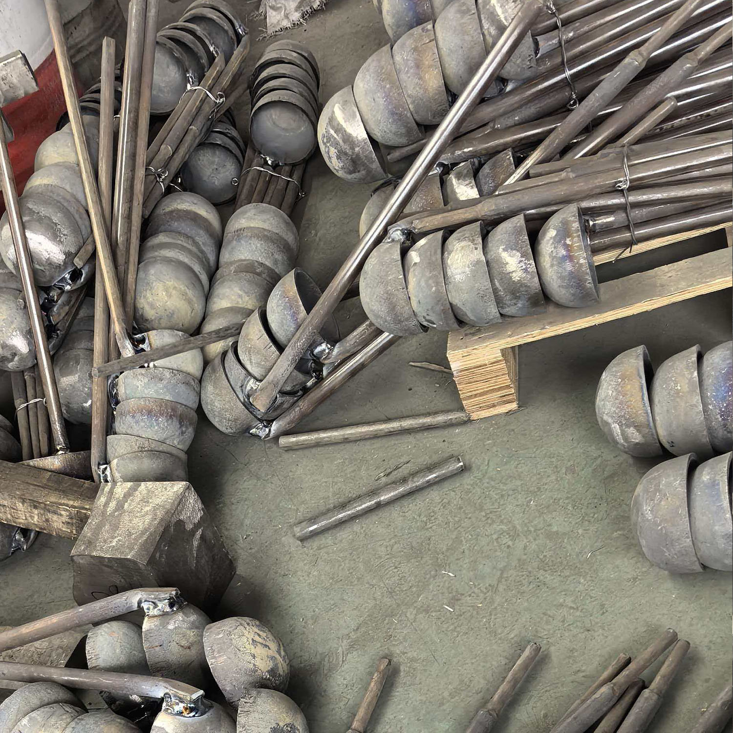 Custom Perforated Titanium Spoon for Rare Earth Metallurgy, Zero Iron-Leaching