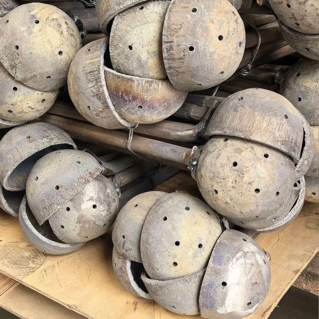 Uncoated Titanium Electrolysis Slag Skimmer, Heat-Resistant Rare Earth Furnace Tool