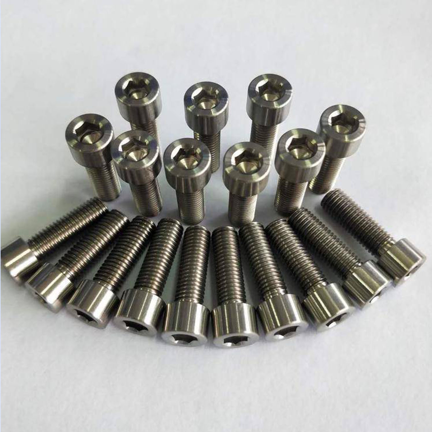 Race-Spec Grade 5 Titanium Flange Shoulder Bolts | Custom Anodized Metric Step Screws