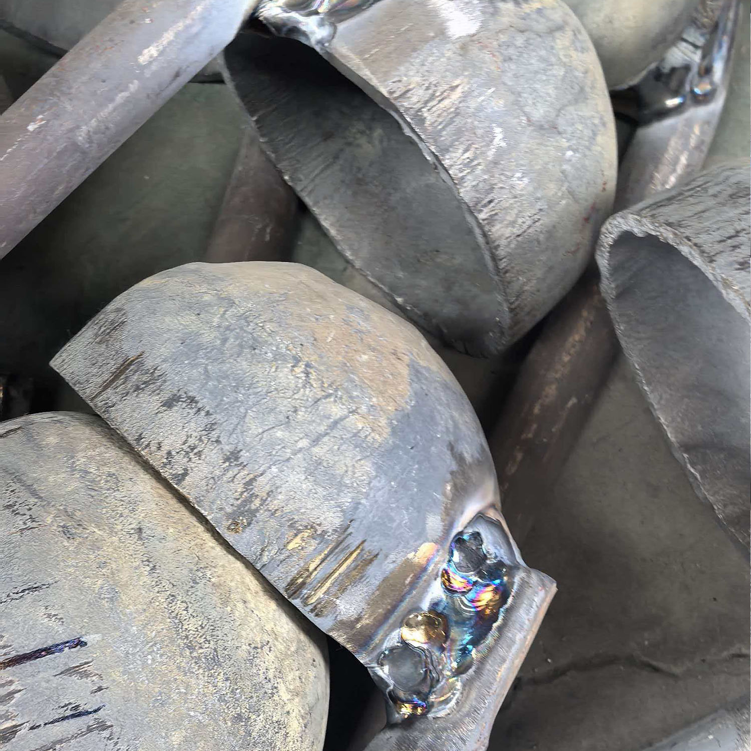 Uncoated Titanium Alloy Spoon for Pr-Nd Electrolysis Cells, Non-Contamination Rare Earth Slag Skimmer