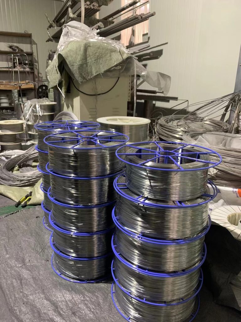 ASTM B863 Titanium Wire for Making Titanium Wire Leader | Grade 1, Grade 2, Grade 5 Coil Supplier