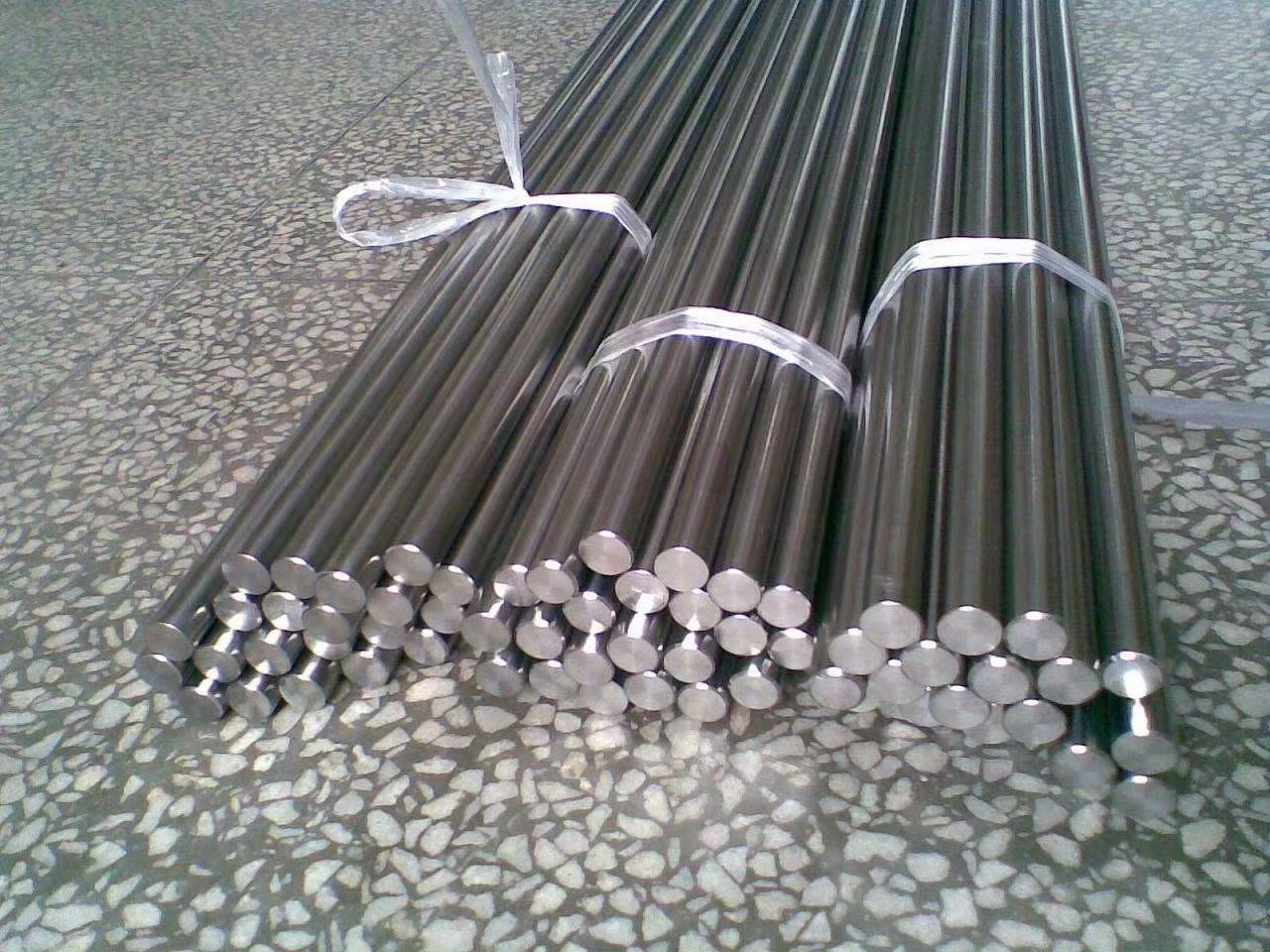 ASTM B160 High-Purity Pure Nickel Solid Rods | In-Stock Nickel 200 / 201 / N6 Round Bars | 99.9% Chemical Industry Metal Supply Wholesale