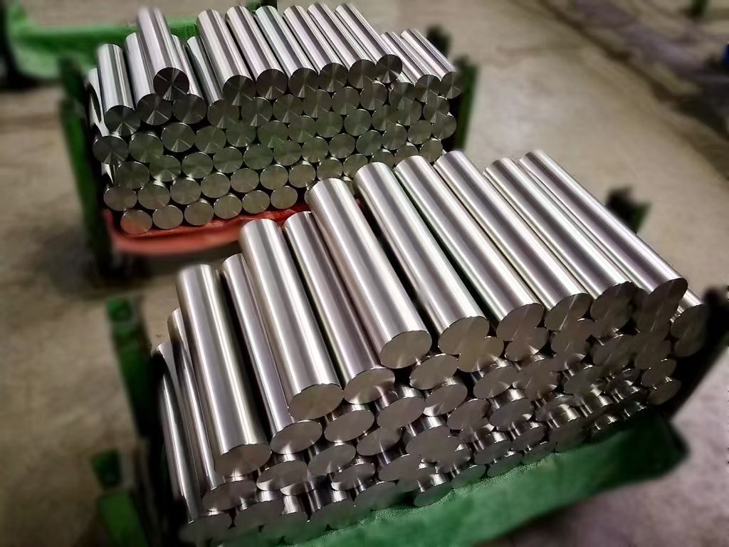 ASTM B160 Pure Nickel Round Bars & Rods Combo | Precision Ground & Peeled Nickel 200 / 201 / N6 Alloy Supply | Custom Cut-to-Length Bulk Stock