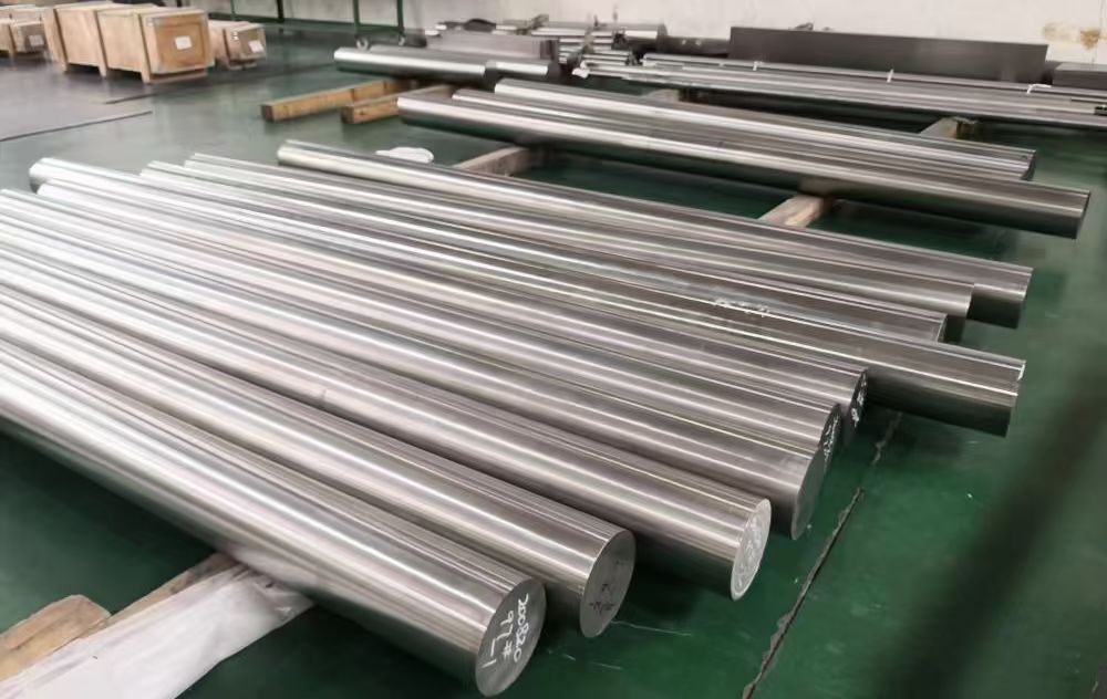 ASTM B160 Pure Nickel Round Bars & Rods Combo | Precision Ground & Peeled Nickel 200 / 201 / N6 Alloy Supply | Custom Cut-to-Length Bulk Stock