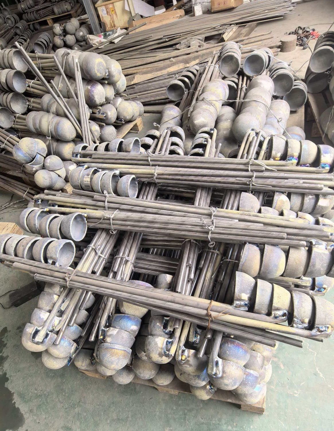 Titanium Sampling Ladles for Nd Pr La Ce Molten Metal | Stable at 1200°C