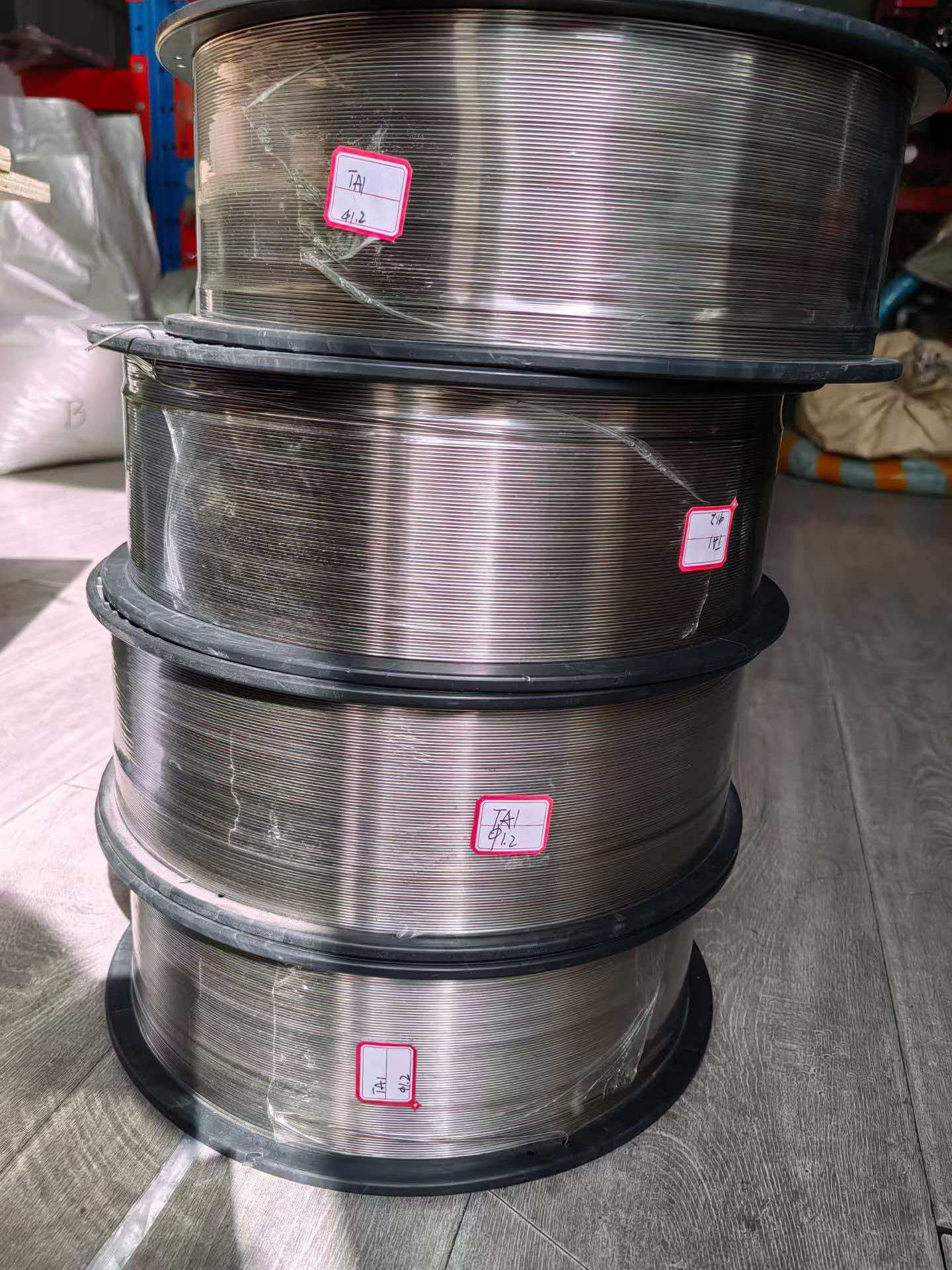 AWS A5.16 ERTi-2 ERTi-5 Titanium Straight Welding Wire | 1.2mm 2.4mm Precision Cut-to-Length TIG Welding Rods