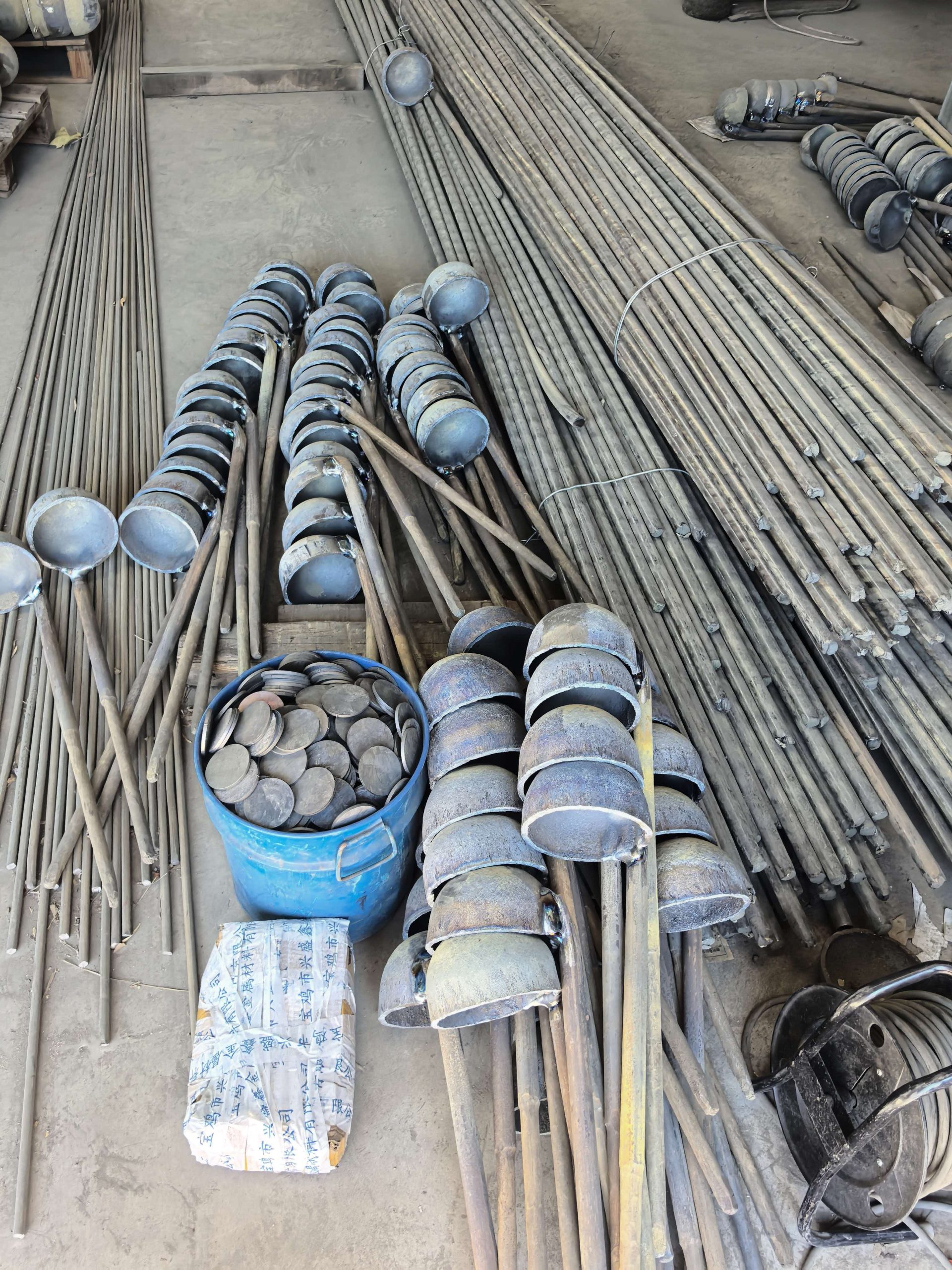 Titanium Sampling Ladle for Non-Ferrous Metal Smelting and Molten Metal Sampling Applications