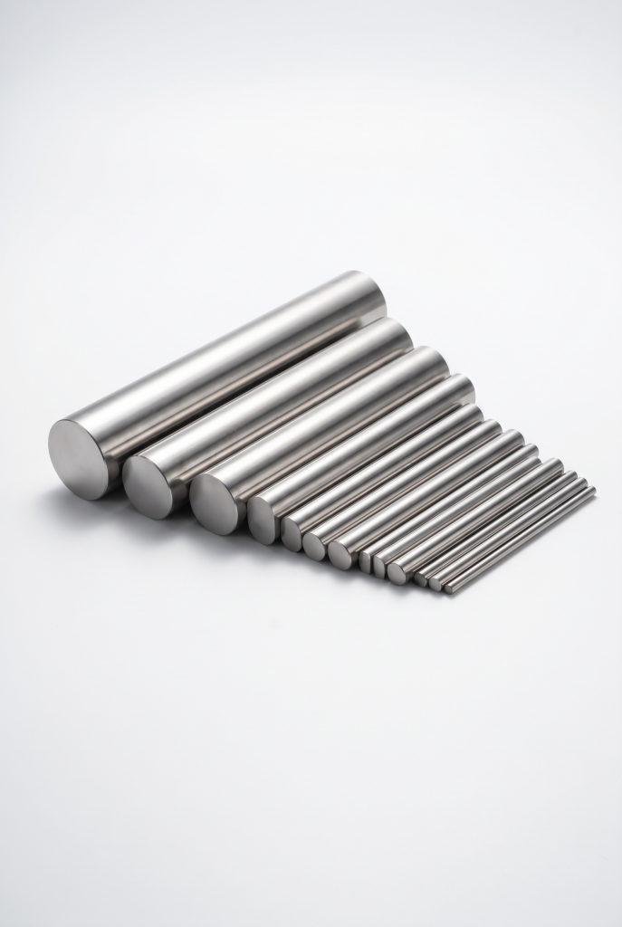 High-Purity Grade 2 & Grade 5 Titanium Round Bars for Industrial & Aerospace